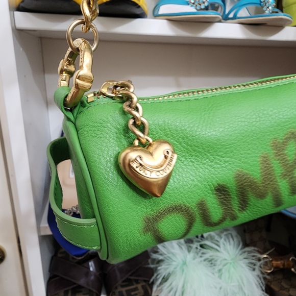 Ultra rare y2k Dump Him small leather bag - Picture 3 of 8